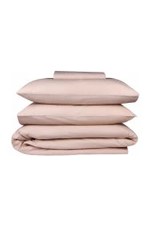 Basic Bej Çift Kişilik Nevresim Takımı - 1