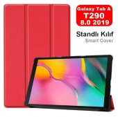 Galaxy Tab A 8.0(2019) T290 Smart Cover Standlı 1-1 Tablet Kılıf - 1