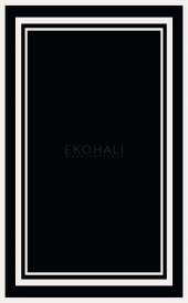 BAROQUE BR 02 BLACK WHITE  BLACK WHITE 080X150 - 1