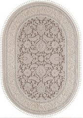 DELÜKS OVAL 6821 BEJ BEJ 160X230 - 1