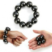 BİLYE ŞEKLİNDE MANYETİK MIKNATIS BİLYA STRES TOPU (NEODYUM DEĞİL) 25 ADET - 1