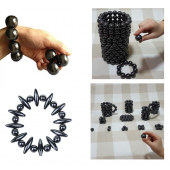 BİLYE ŞEKLİNDE MANYETİK MIKNATIS BİLYA STRES TOPU (NEODYUM DEĞİL) 25 ADET - 6