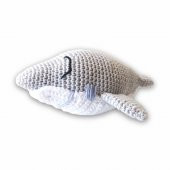 Uyku Arkadaşı Balık Marta Organik Amigurumi Oyuncak - 1
