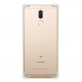 Huawei Mate 10 Lite Köşeleri Korumalı Anti Şok Şeffaf Kılıf - 4