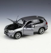 BMW X5 Füme 1/24 Metal Model Oyuncak Araba - 2