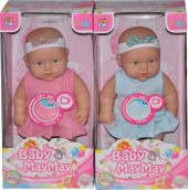 Can-em Oyuncak  Sesli Bebek Baby Maymay Oyuncak Bebekleri 2 Farklı Renk Modelli Bebekler - 1