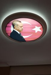 Resim ve Tablo Hazır Gergi Tavan Dekorasyon & Aydınlatma Modelleri LED - 6