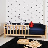 Markaawm Montessori Yatak Çocuk Doğal Çam 90X190 Karyola Nil - 4