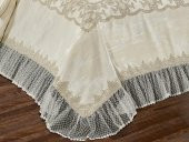 Fransız Dantelli Sultans Gelin Seti 8 Parça thumbnail 2