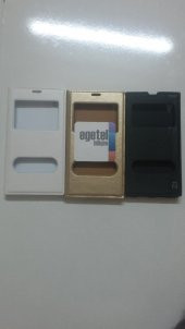 Sony Xperia Z1 Koruyucu Kapaklı Kılıf - 1