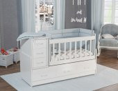 Hamak Bebek odası Takımı 3 kapılı beyaz - 2