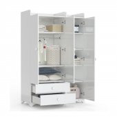 Swing 3 kapılı 2 Çekmeceli Dolap - 4