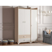 Swing 3 kapılı 2 Çekmeceli Dolap - 2