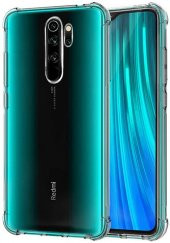 Xiaomi Redmi Note 8 Pro Airbagli Anti Shock Şeffaf Zırh Kılıf - 1