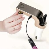 Bluetooth FM Transmitter Araç Kiti Çakmaklık Mp3 Çalar Usb Giriş - 7