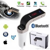 Bluetooth FM Transmitter Araç Kiti Çakmaklık Mp3 Çalar Usb Giriş - 8