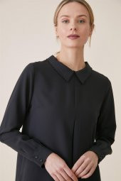Tugba Bluz-Siyah TK-U6900-09 - 1