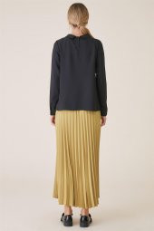 Tugba Bluz-Siyah TK-U6900-09 - 6