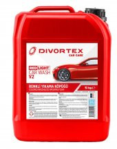 Divortex Car Wash V2 Red Light Fırçasız Oto Yıkama Sıvısı 5 Kg. - 1