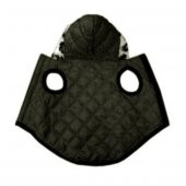 Chakie Kedi Köpek Montu Kapüşonlu 24*18 cm Siyah XXXSmall No:1 - 1