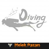 Dalış, Diving Oto Sticker - 4