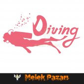 Dalış, Diving Oto Sticker - 5