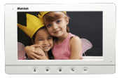 Multitek MB-73 7" LCD Dokunmatik Butonlu Daire Monitörü - 1