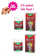 Biyoteknik Avi-Vit Kuşlar İçin Multivitamin 50 Gr. x 2 Adet - 1