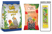 Quik Paraket, Sultan, Cennet Papağanı Yem Seti - 1