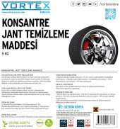 Vortex Konsantre Jant Temizleme Maddesi 5 kg. thumbnail 5
