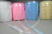Kurdela Organze Pembe 1Cm 500 Yard - 1