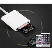 İphone 6,6s İçin SD Hafıza Kart Okuyucu, Lightning SD Kart Adaptörü - 4