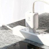 Orijinal Baseus iPhone XS Şarj Cihazı 32W USB PD Type-C Lightning Kablolu Şarj Aleti - 4