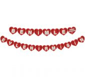 Flama Bayrak Kalpli Benimle Evlenirmisin 1 Adet Fiyatıdır - 1