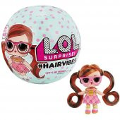 L.O.L Orjinal Hairvibes Sürpriz Bebekler 15 Sürpriz Lol Bebek - 1