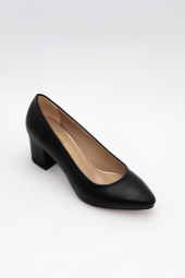 FreeFour Kadın Kısa Kalın Topuklu&Stiletto Ayakkabı - 2