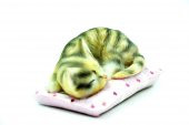 Pologift Polyester Dekoratif İkili Minderde Uyuyan Kedi Obje thumbnail 3