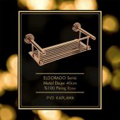 Maya Eldorado PVD Rose Metal Etejer 40cm 100 Pirinç - 2