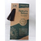 Natura Balance Krem Saç Boyası 4.45 Etkileyici Kahve - 1