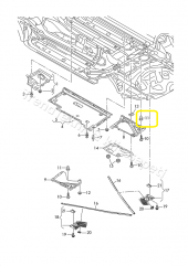 Audi VW TAMPON KAPI TABAN Klips N10621301, N 10621301 - 6