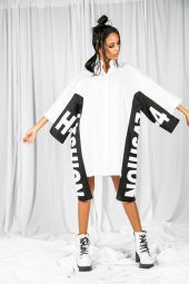 Özel Tasarım Uzun Beyaz Gömlek thumbnail 1