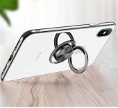 iPhone X Yüzüklü 360°Dönen Standlı kılıf - 10