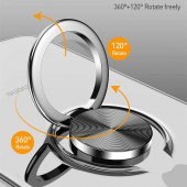 iPhone X Yüzüklü 360°Dönen Standlı kılıf - 11