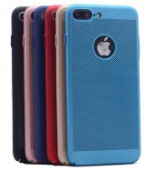 Apple iPhone 7 Kılıf Delikli Rubber Kapak - 10