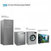 Beko Gri Lüx 4’lü İnox Çeyiz Paketi - 1