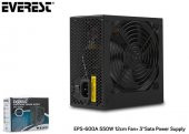 Everest EPS-600A Real 600W 12cm Fan 4*SATA Aktif PFC Oyuncu PC Destekli Power Supply - 4