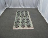 El Dokuma Modern Orjinal Vintage Kayseri Bünyan Yün Halı ! - 3