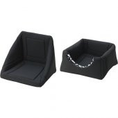 IKEA Lurvig Şekil Değiştirebilir Kedi Evi Siyah Beyaz - 5