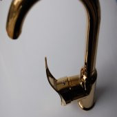 Uzay lavabo batarya gold - 2