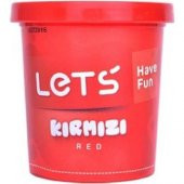 LETS OYUN HAMURU 150 gr KIRMIZI TEKLI (L8340-2) - 2